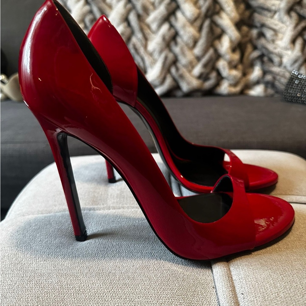 MAISON ERNEST PATENT SANDALS - Picture 3 of 5